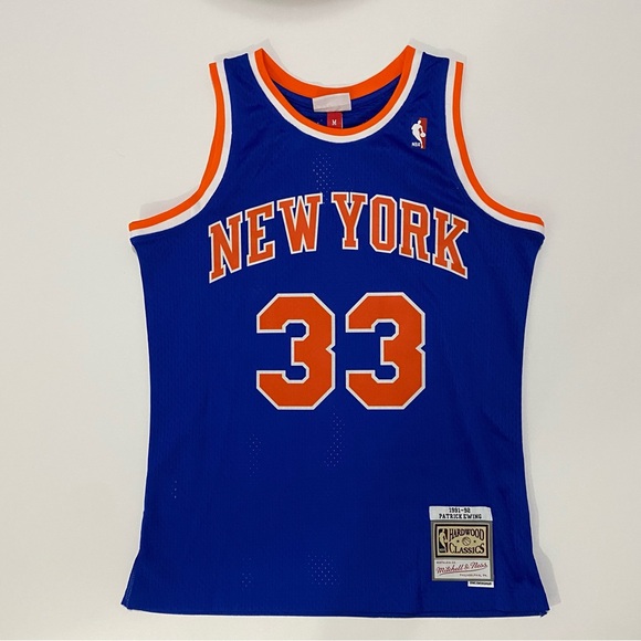 Patrick Ewing Jersey NBA New York Knicks Blue size M to 2XL - Picture 2 of 6